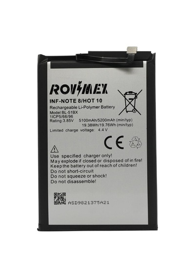 Infinix Hot 10 Batarya Pil