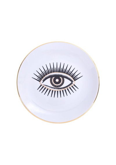 Göz Tabak 4'lü Set Beyaz