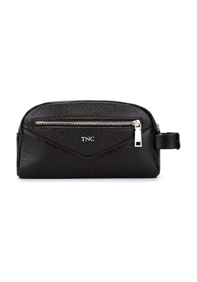 Tamer Tanca Erkek Hakiki Deri Kahverengi Traş Çantası 301 230210 Erk Cnt Sk25-26 Kahve Fltr Kahverengi