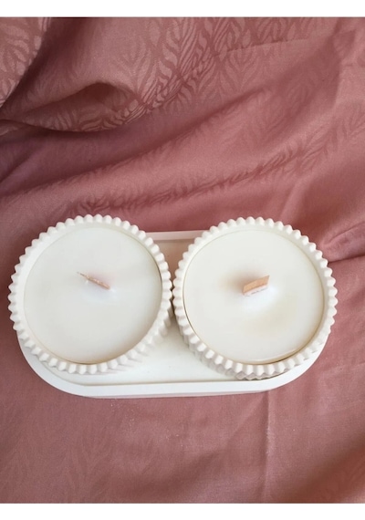 Bernami Mumluk Şamdanpinterest Dekoratif Hediyelik Sunum Atlığı Ve Kase 3 Parça Set Diğer