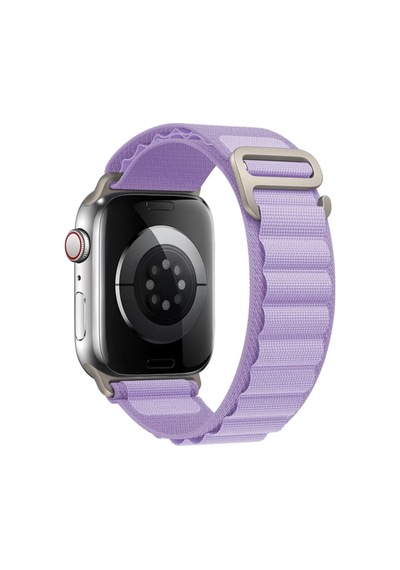 Apple Watch 42mm Uyumlu Mountain Kordon - Lila