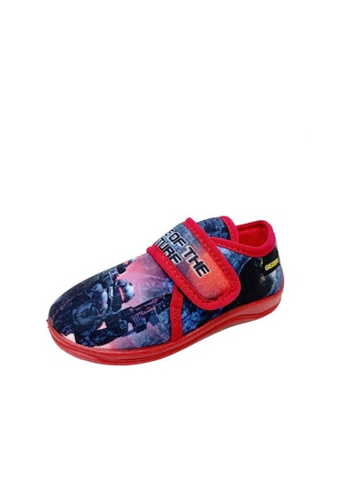 Gezer 03285 Temal Kumaş Erkek Çocuk Halı Ayakkabı 27-30 Kırmızı