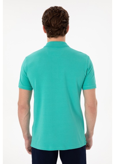 U.S. Polo Assn. Erkek Slim Fit Polo Yaka Mint Basic Tişört 50298041-VR090 U.S. Polo Assn. Erkek Slim Fit Polo Yaka Mint Basic Tişört 50298041-VR090