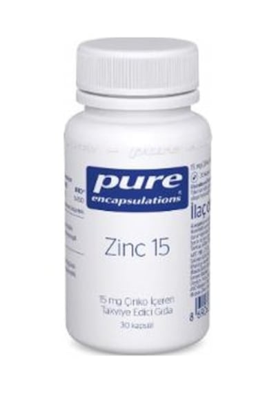Pure Encapsulations Zinc 15mg 30 Kapsül