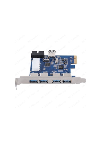7 Bağlantı Noktalı USB 3.0 PCI Express Genişletme Kartı