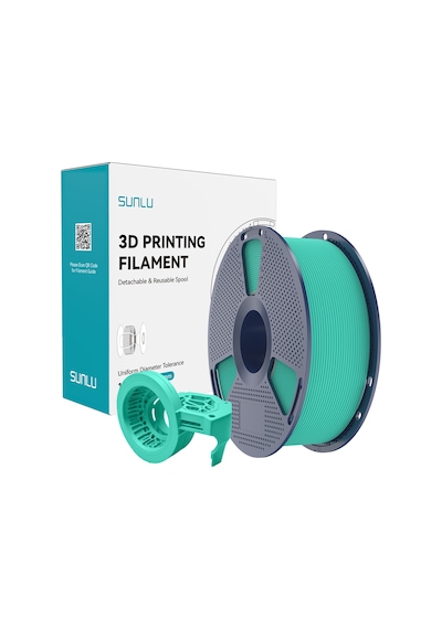 Sunlu Nane Yeşili High Speed Mat Petg Filament - 1.75mm - 1 Kg