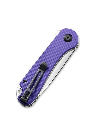 Civivi Purple G10 Handle Satin Finished D2 Blade Kamp Çakı Mor
