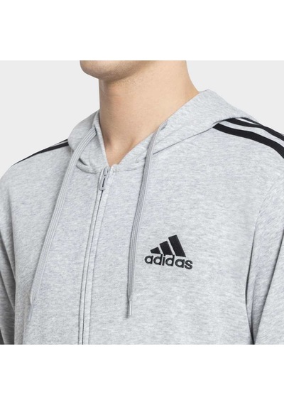Adidas Gk9034 M 3s Ft Fz Hd Erkek Eşofman Üstü Gri