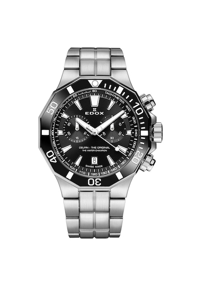 Edox 10112-3nm-nın Erkek Kol Saati Gümüş