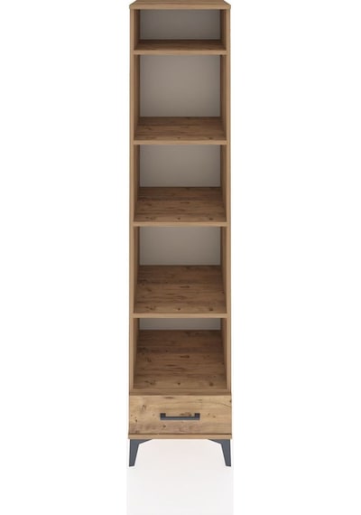 Hyperion Dolap 5 Raflı Tek Çekmeceli 44x44x195 Çam-çam Atlas Çam