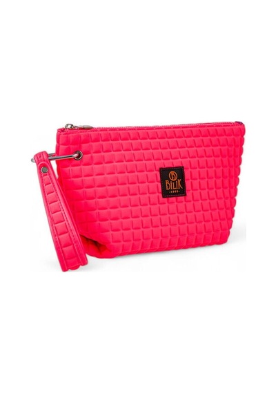 Bilik Deri Scuba Pembe Kadın Portföy & Clutch Çanta Yeliz Pembe