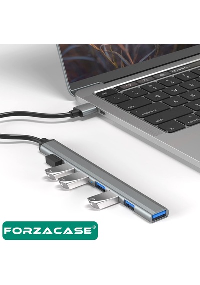 Usb 3.0 To Usb 2.0 Port Çoğaltıcı Hub 7in1 Otg Adaptör - Fc445