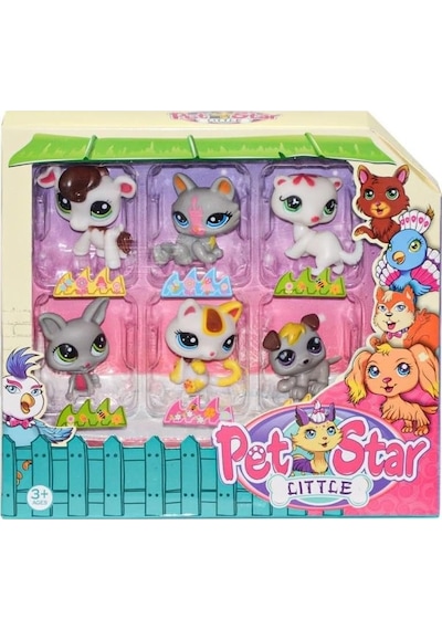 3046a3 Pet Star 6'lı Miniş Seti-2