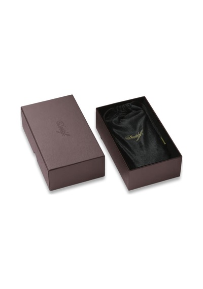 Davidoff Iconic Seri Deri Puro Kılıfı Kahve Gold 2li 64 Ring