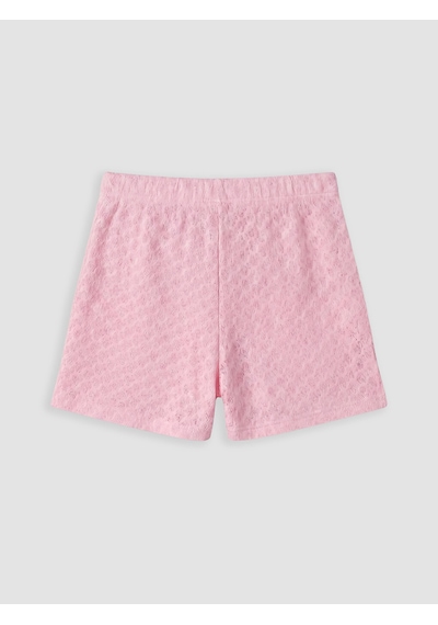 Lcw Dream Pembe Beli Lastikli Kadın Plaj Şortu