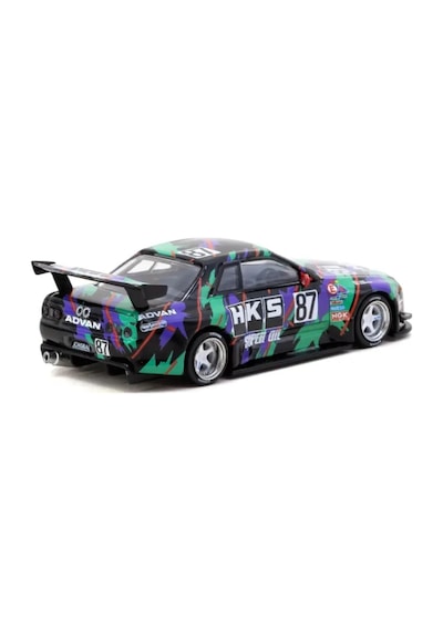 1/64 Nissan Skyline R32 Widebody Hks With Tarmac Cards Combo Set - Designed By Jon Sibal