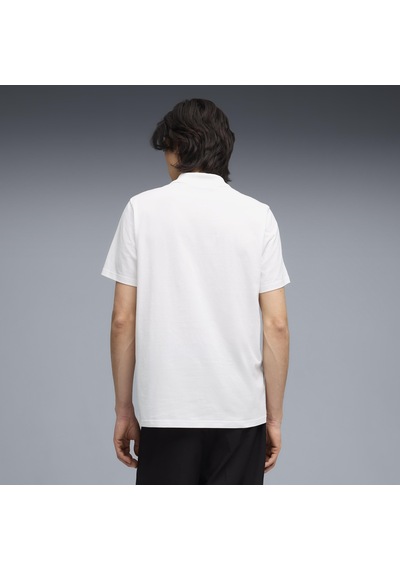 Puma 634900-02 Bmw Mms Ess Polo Yaka Tişört Erkek T-shirt Beyaz