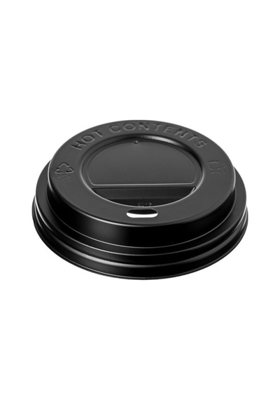 4 Oz Sıcak İçecek Bardak Kapağı Siyah 62 Mm Çap 3000 Adet 3000 ADET