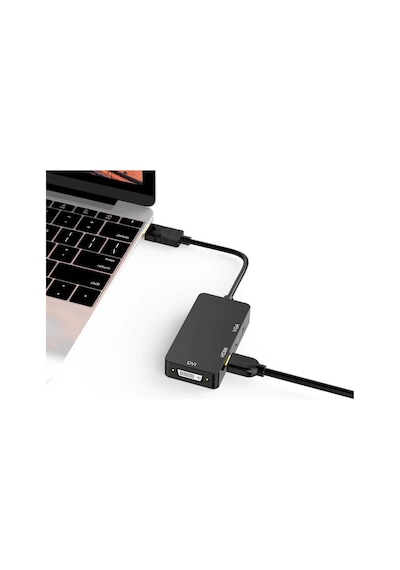 Displayport To Hdmi Vga Dvi Çevirici Dp Dönüştürücü Display Port