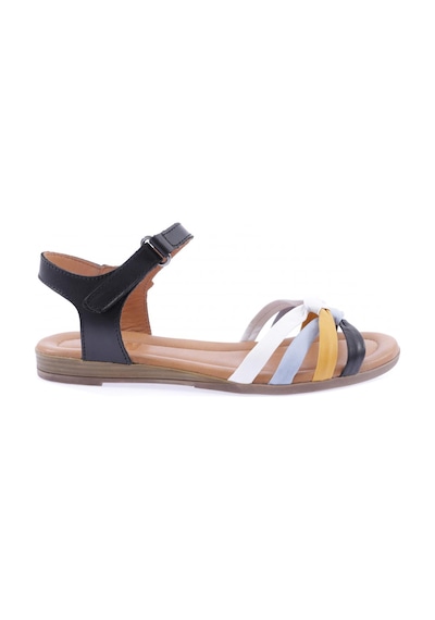 Dgn 3052-22y Kadın Çapraz Bantlı Sandalet 3052-2022-R1534 Siyah