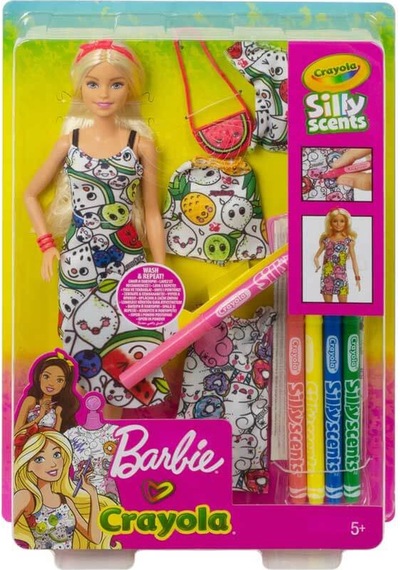 Barbie Ve Crayola Renkli Kıyafetler Ggt44