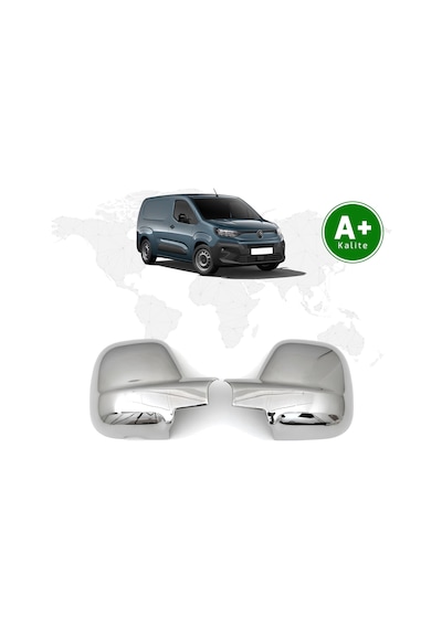 Citroen Berlingo Panelvan Krom Ayna Kapağı 2024 Model Ve Sonrası