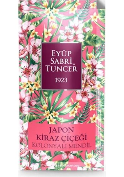 Eyüp Sabri Tuncer Japon Kirazı Çiçeği Kolonyalı Mendil 300'lü