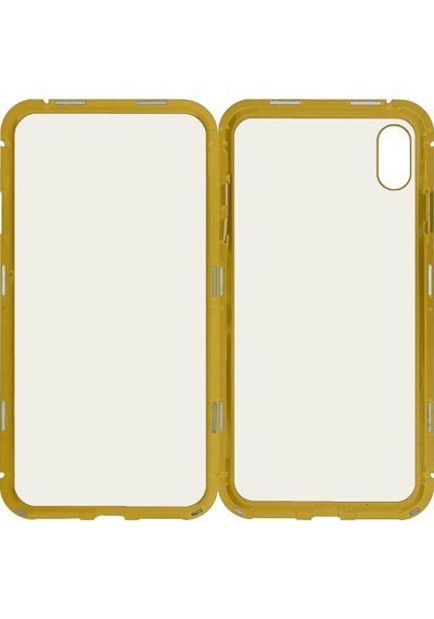 New Case Apple Uyumlu iPhone Xs Max Arka Koruma Arka Koruma Kılıf - Kırmızı Kirmizi