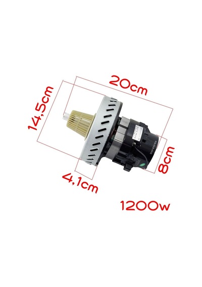 İhlas İle Uyumlu Aura Cleanmax Süpürge Motoru 1200w ,tek Fanlı