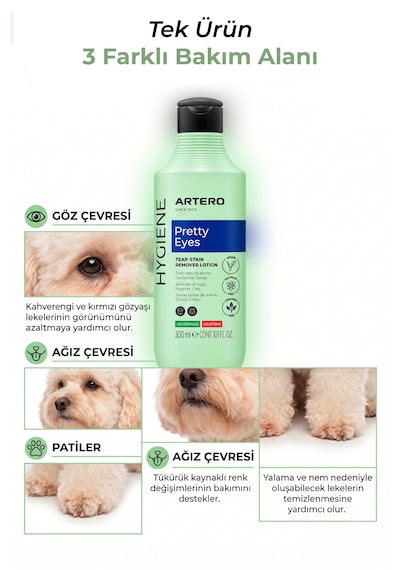 Artero Pretty Kedi Ve Köpek Gözyaşı Lekesi Temizleyici 300 Ml