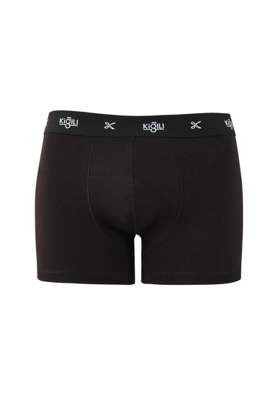 Kiğılı 2'Li Luxury Atlet & Boxer Seti Siyah