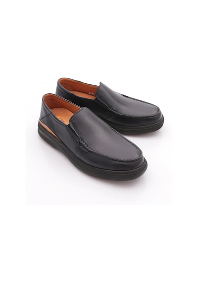 Dr. Flexer M020625 Erkek Klasik Comfort Ayakkabı Lacivert Garni
