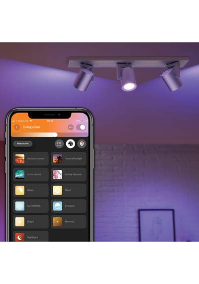 Philips Hue WCA Argenta 3'lü Spot Lamba 3x5.7W (Alüminyum)