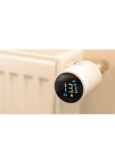 Brennenstuhl Connect Zigbee Serisi Akıllı Ev Sistemi Radyatör Termostat Vanası