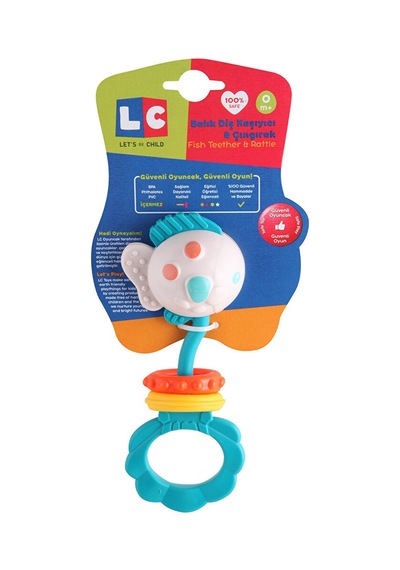 Lc Balık Çıngırak & Diş Kaşıyıcı 3 Adet