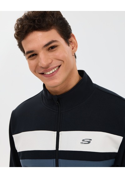 Skechers M Performance Coll. Track Suit Erkek Siyah Eşofman Takımı S2610008-3817