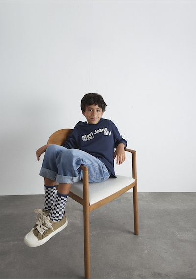 Mavi - Lacivert Sweatshirt 6s10141-82318 Lacivert