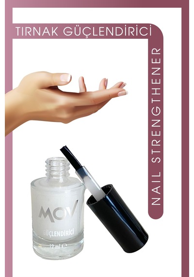 Mov Tırnak Güçlendirici 12 Ml