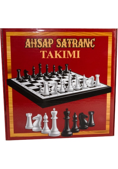 Ahşap Satranç Takımı Kutulu