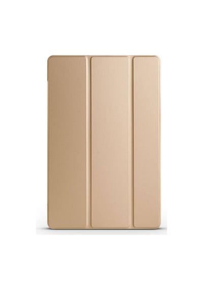 Galaxy Tab A9 Uyumlu Zore Smart Cover Standlı 1-1 Kılıf-gold Tablet Kılıfı