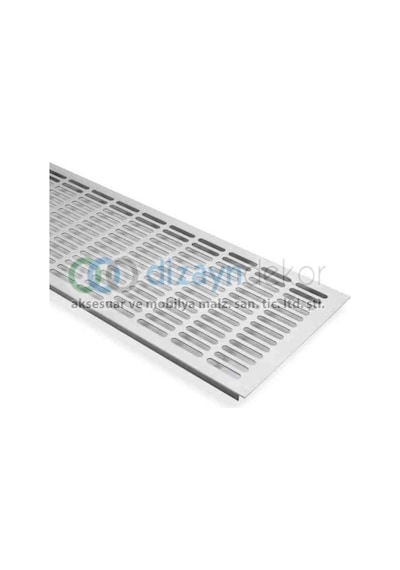 200 423 Mm. Oval Delikli Alüminyum Havalandırma Menfezi