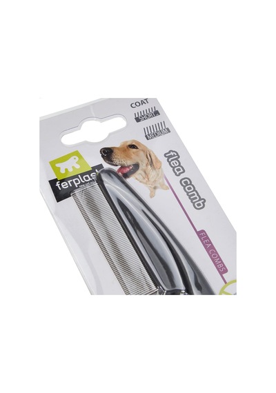 Gro 5838 Köpek Pıre Tarağı, Red, Narrow