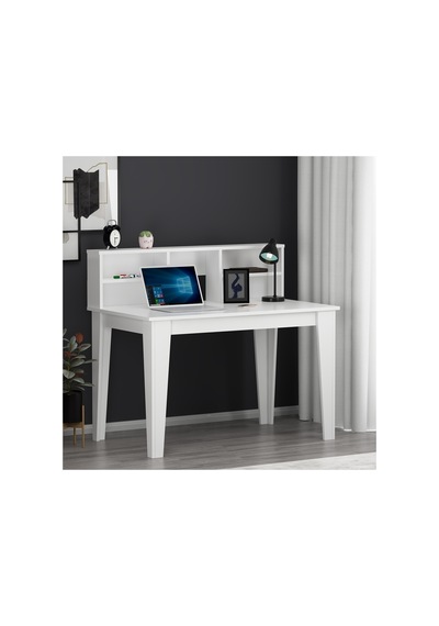 Liora Plus Beyaz Çalışma Masası