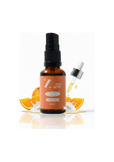 Alkolsüz Leke Karşıtı Aydınlatıcı Vitamin C Serum Ascorbic Asit, Ferulic Asit 30 Ml