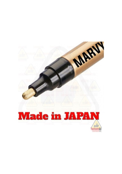 Marvy Araç Kaporta Rötuş Sarı Boya Kalemi (Çok Kaliteli) Japon