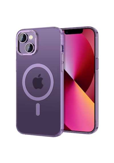 Apple Uyumlu iPhone Buff 13 Taofit Kılıf Purple