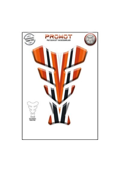 Universal Motosiklet Tank Pad 3d Sticker 0028 Diğer