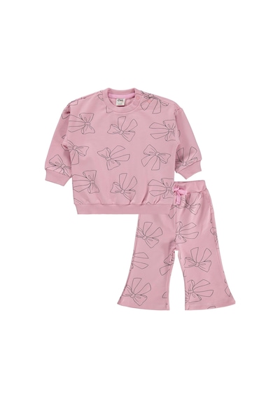 Civil Baby Fiyonk Empirme 6-18 Ay Takım - Pembe