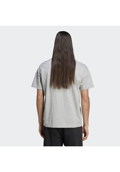 Adidas A Szn Erkek Gri Yuvarlak Yaka Tişört Gri