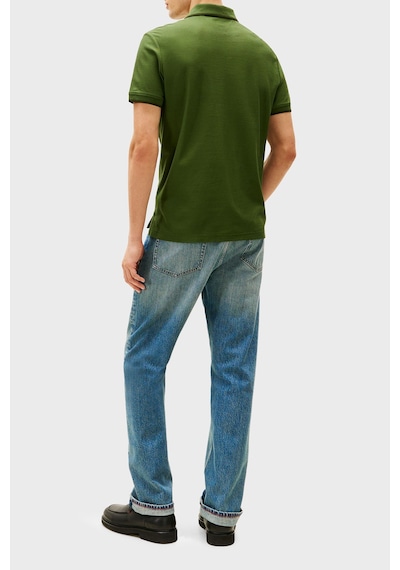 Tommy Hilfiger Erkek Polo Yaka T Shirt Mw0mw41607 L01 Yeşil Yeşil